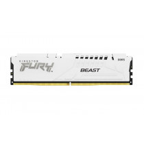 Kingston Pamięć DDR5 Fury Beast 64GB(2*32GB)/5600Mhz CL36 biała