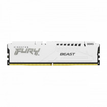 Kingston Pamięć DDR5 Fury Beast 32GB(1*32GB)/6000 CL36 biała