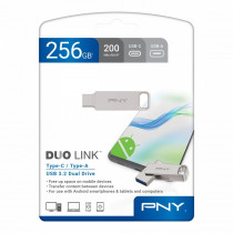 PNY Technologies Pendrive 256GB USB 3.2 Duo-Link P-FDI256DULINKTYC-GE