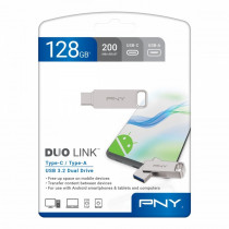 PNY Technologies Pendrive 128GB USB 3.2 Duo-Link P-FDI128DULINKTYC-GE