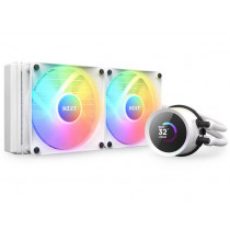 NZXT Chłodzenie wodne Kraken 240 RGB LCD Białe