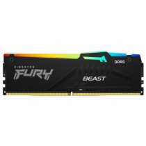 Kingston Pamięć DDR5 Fury Beast RGB 128GB(4*32GB)/5200 CL40 czarna