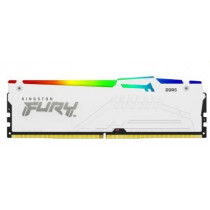 Kingston Pamięć DDR5 Fury Beast RGB 128GB(4*32GB)/5200 CL40 biała