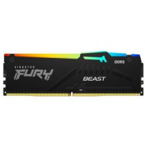 Kingston Pamięć DDR5 Fury Beast RGB 64GB(4*16GB)/5600 CL40 czarna