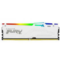 Kingston Pamięć DDR5 Fury Beast RGB 64GB(4*16GB)/5600 CL40 biała