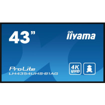 iiyama Monitor 43 cale LH4354UHS-B1AG 24/7, IPS, ANDROID.11, 4K, SDM, 2x10W