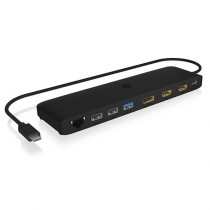 RaidSonic Technology Stacja dokująca IB-DK2116-C 12in1,HDMI,DP,LAN,USB