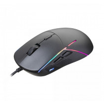 MS Mysz gamingowa przewodowa Nemesis C375 7200 DPI RGB LED czarna