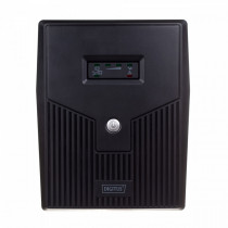 Digitus Zasilacz awaryjny UPS Line-Ineractive LED, 2000VA/1200W, 2x12V/9Ah, AVR, 4xSCHUKO, USB, RS232, RJ45
