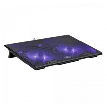 MS Podstawka chłodząca COOL D105 LED 2X USB Czarna