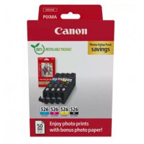 Canon Multipack CLI-526 BK/C/M/Y Photo Value 4540B019
