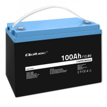 Qoltec Akumulator LiFePO4 Litowo-Żelazowo-Fosforanowy | 12.8V ' 100Ah | 1280Wh | BMS
