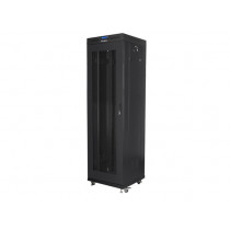 Lanberg Szafa stojąca rack 19 42U 600x600, czarna