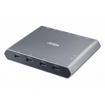 Aten Przełącznik 2-Port 4K DP USB-C KVM Dock Switch with Power
