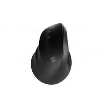NATEC Mysz bezprzewodowa wertykalna Crake 2 2400 DPI Bluetooth 5.2 + 2.4GHz dla leworęcznych Czarna