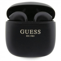 Guess Słuchawki Bluetooth TWS GUTWST26PSK Czarne
