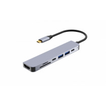 I-BOX Stacja dokująca HUB USB HDMI SD IUH3SL4K