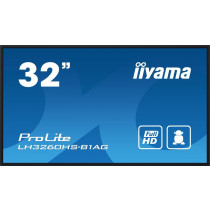 iiyama Monitor wielkoformatowy 31.5 cala LH3260HS-B1AG matowy 24h/7 500(cd/m2) VA 1920 x 1080 FHD Android.11 Wifi CMS(iiSignage2)