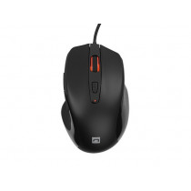 NATEC Mysz Pigeon 2 4000 DPI 1.8m Czarna