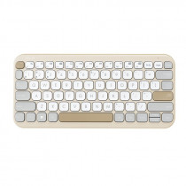 Asus Klawiatura Marshmallow KW100 BT5.0LE/Oat Milk