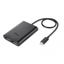 iTec Stacja dokująca USB-C Dual 4K/60Hz (single 8K/30Hz) DP Video Adapter