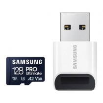 Samsung Karta pamięci microSD MB-MY128SB/WW Pro Ultimate 128GB + czytnik