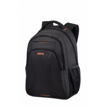 American Tourister Plecak na laptopa AT WORK 17.3 cala czarno-pomarańczowy