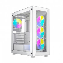 Gembird Obudowa Midi Tower Fornax X450MAX ATX biała
