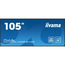 iiyama Monitor profesjonalny 104.7 cala LH10551UWS-B1AG 21:9,24/7,IPS,SLIM,USB-C, 2x10W, SLOT OPC,PION/POZIOM,DAISY CHAIN,4xUSB,HDMI,DP,RJ45,S/PDIF,500cd/m2