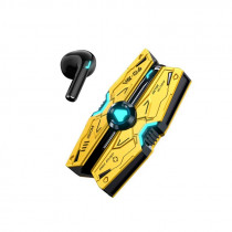 WEKOME Słuchawki bezprzewodowe VB06 Mecha Series - Bluetooth V5.3 TWS z etui ładującym Żółte