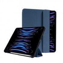 CRONG Etui FlexFolio iPad Air 11 M3 (2025) / iPad Air 11 (2024)/ iPad Air 10.9 (5-4 gen.) /iPad Pro 11 (2022-2021) z funkcją Apple Pencil niebieskie