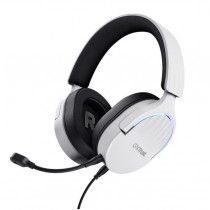 Trust Słuchawki GXT490W FAYZO 7.1 USB białe