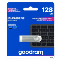 GoodRam Pendrive UNO3 128GB USB 3.2 Gen1 srebrny