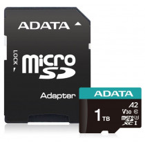 A-Data Micro SD PremierPro 1TB UHS1 U3 V30 100/85 MB/s + adapter