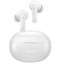 USAMS Słuchawki Bluetooth TWS 5.3 X-Don Series Dual microfon ENC białe