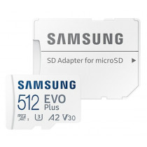 Samsung Karta pamięci microSD MB-MC512SA EU EVO Plus 512GB + adapter