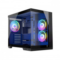 ModeCom Obudowa komputerowa Volcano Panorama APEX ARGB 3F MIDI szara