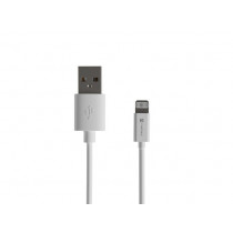 NATEC Kabel Lightning (M)->USB-A(M) 1m MFI Prati Biały