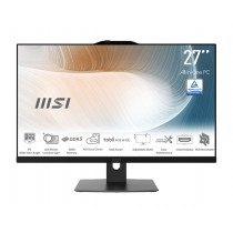 MSI Komputer All In One Modern AM272P 1M-848EU WIN11P/Core i5/8GB/512SSD/UMA/27.0/Black