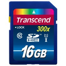 Transcend TS16GSDU1 karta pamięci SDHC 16GB Class 10 UHS-I (Transfer do 45MB/s ) Premium