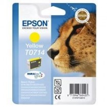 Epson DURABrite Ultra Ink Tintenpatrone T0714 - Gelb Geld sparen mit separaten EinzelpatronenDank der Einzelpatronen von brauchen Sie nur die
