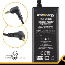 Whitenergy Zasilacz Power Supply/ 19V 3.16A plug 5.5x2.1 mm
