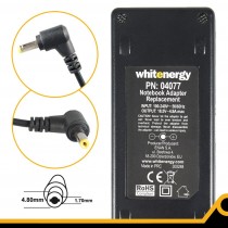 Whitenergy Zasilacz Power Supply/ 18.5V 4.9A plug 4.8x1.7 mm