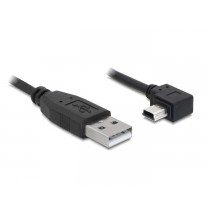 DeLOCK Kabel USB A(M)->Mini USB BM5P(M) kątowy 2m