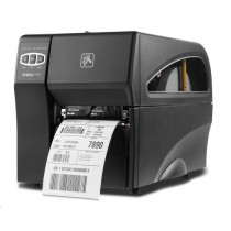 Zebra TT Printer ZT220; 203 dpi, Euro and UK cord, Serial, USB, Int 10/100