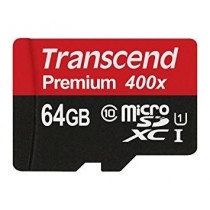 Transcend TS64GUSDU1 karta pamięci Micro SDXC 64GB Class 10 UHS-I +adapter SD