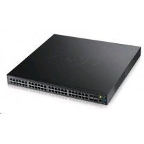 ZyXEL XGS3700-48-ZZ0101F Zyxel XGS3700-48 48-port GbE L2+ Switch with 4xSFP+ 10GbE Uplink