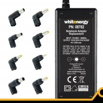 Whitenergy Zasilacz Power Supply AC| 8 plugs|65W|230V|15-20V