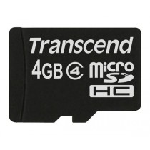 Transcend 4GB micro SDHC Card Class 4