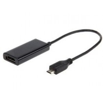 Gembird Adapter MHL(M)->HDMI(F)+USB Micro(BF)(5 PIN) 16cm
